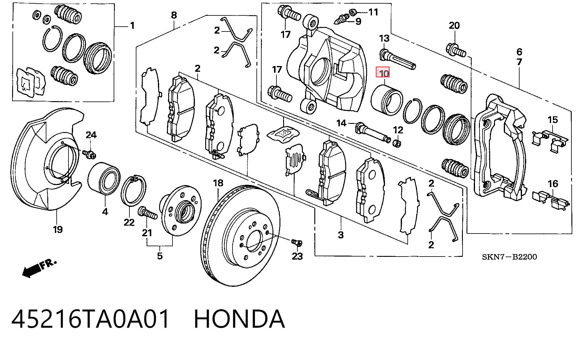 45216TA0A01 Honda