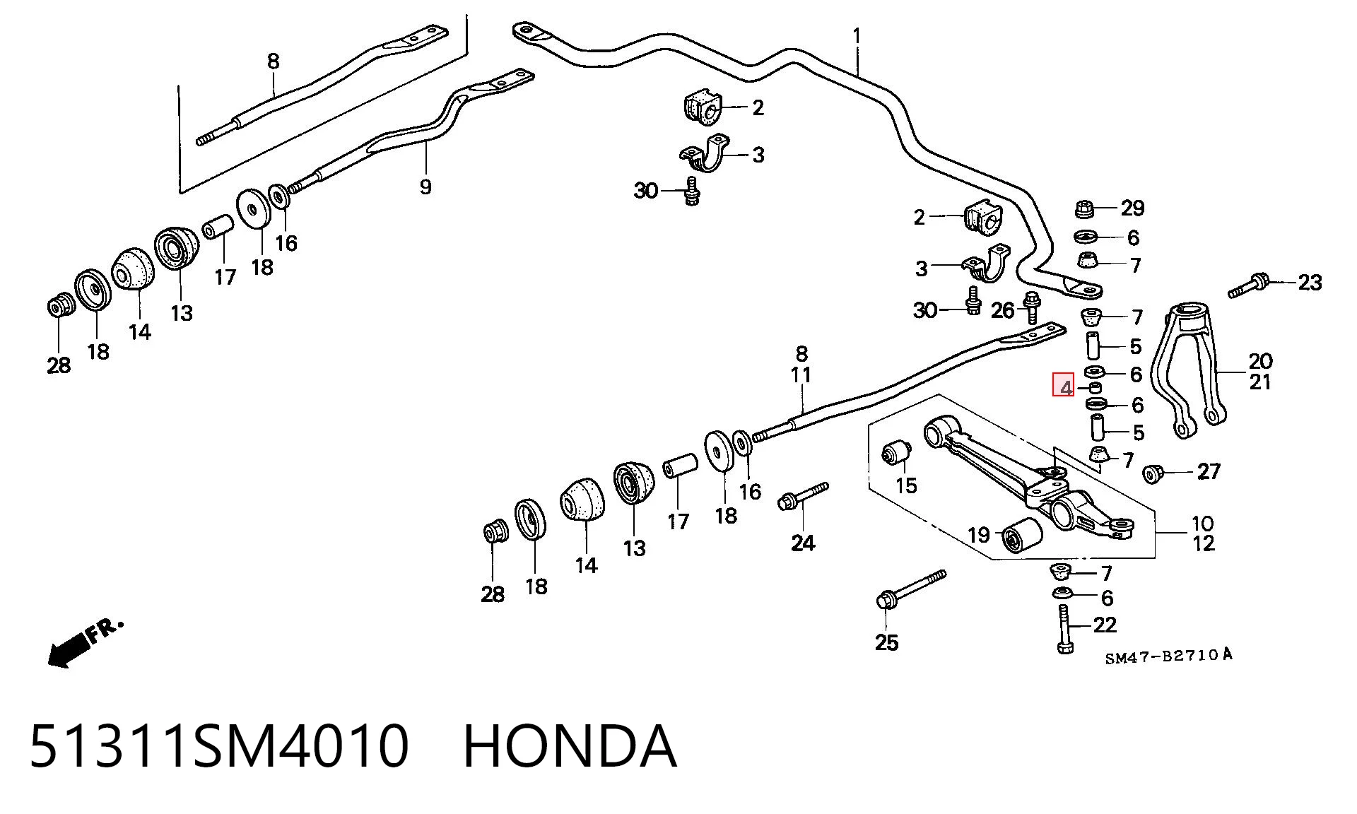 51311SM4010 Honda