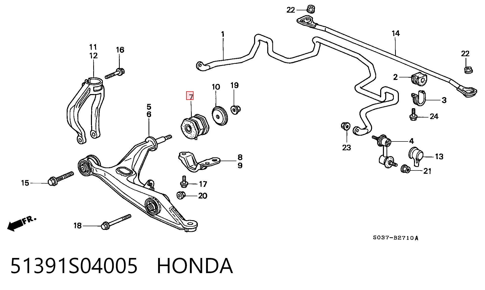 51391S04005 Honda