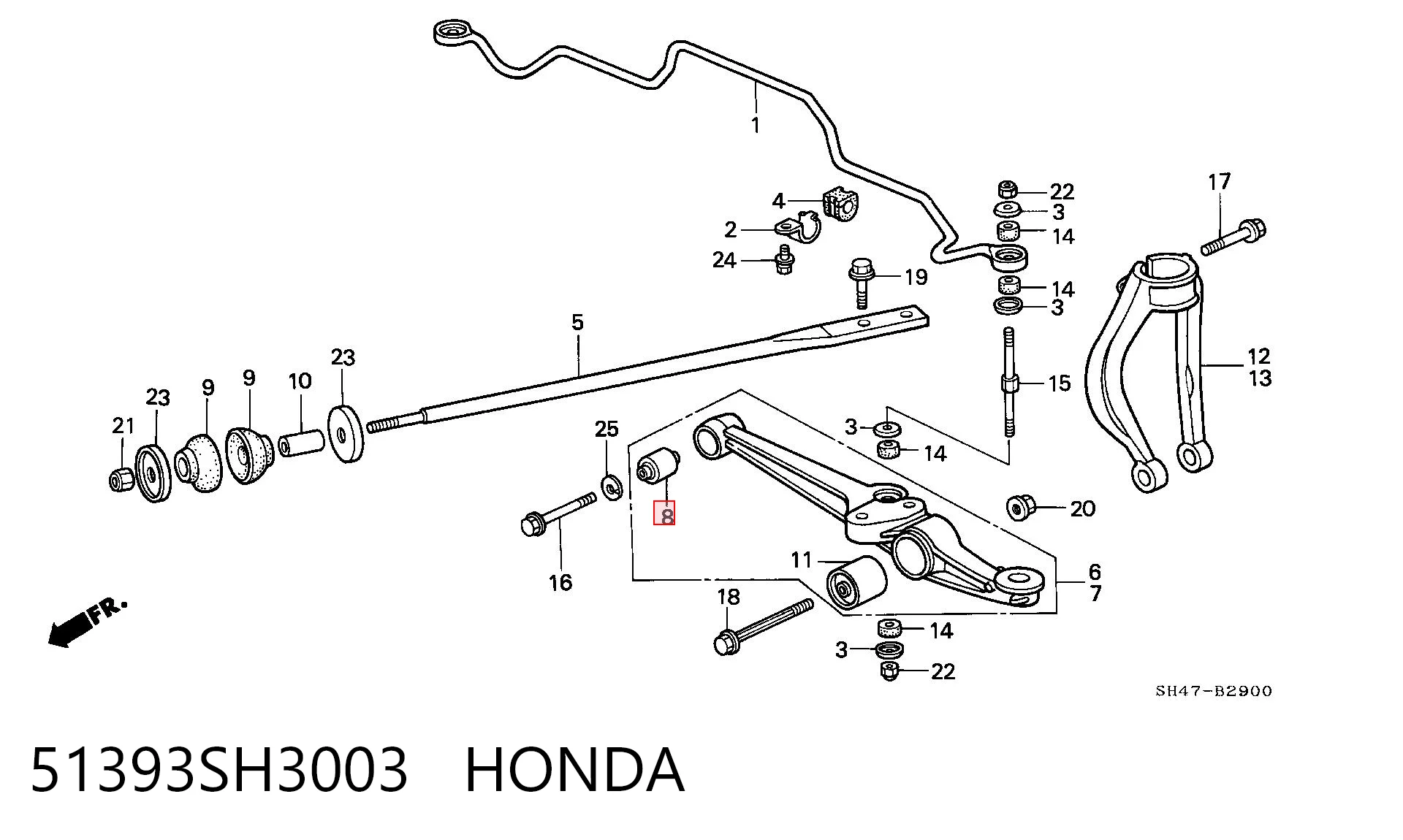 51393SH3003 Honda