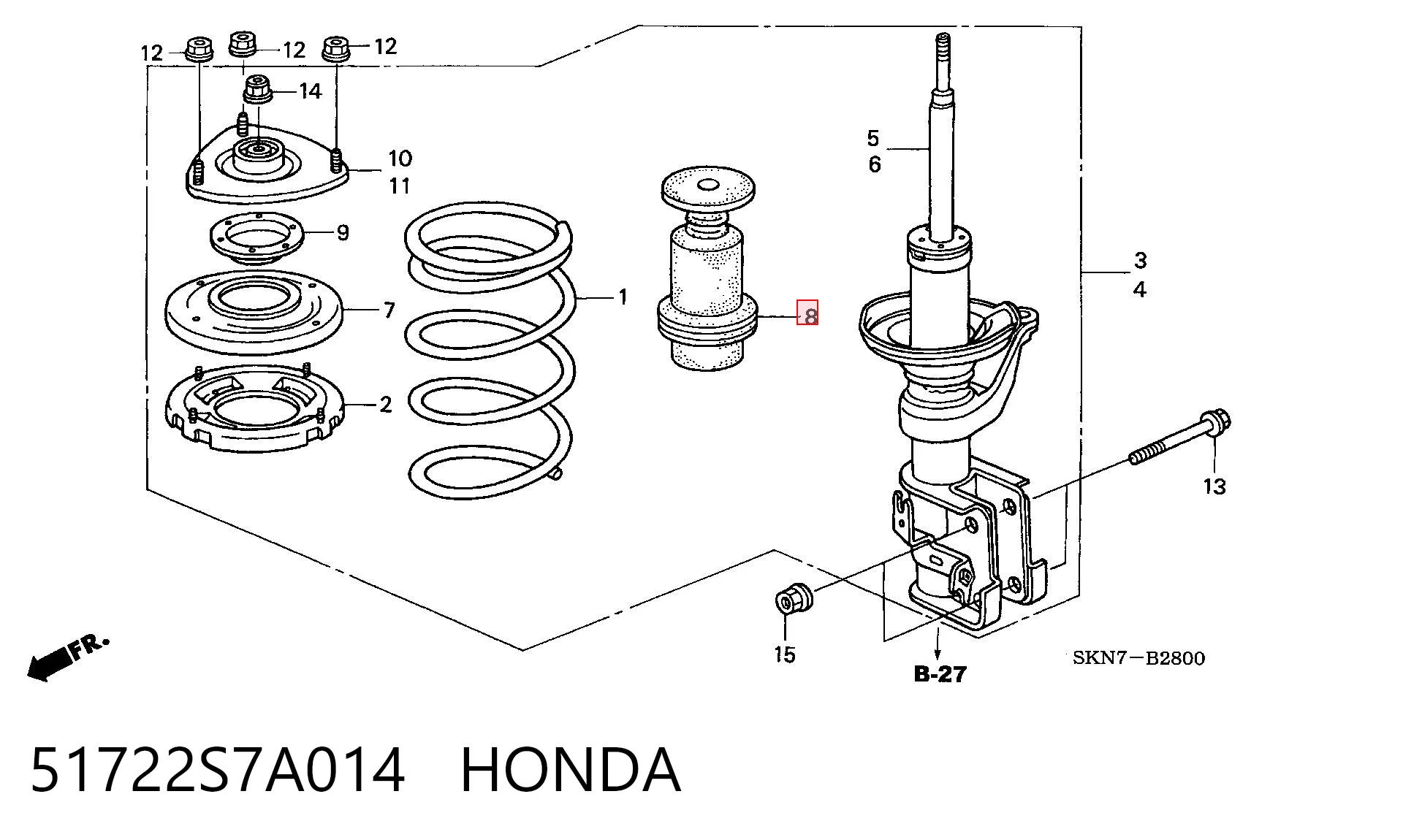 51722S7A014 Honda