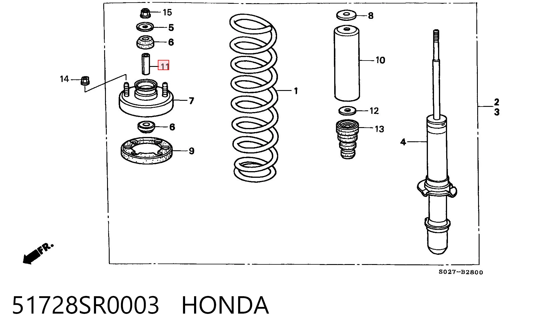 51728SR0003 Honda