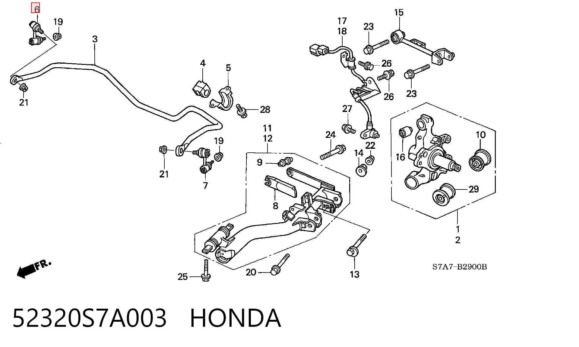 52320S7A003 Honda