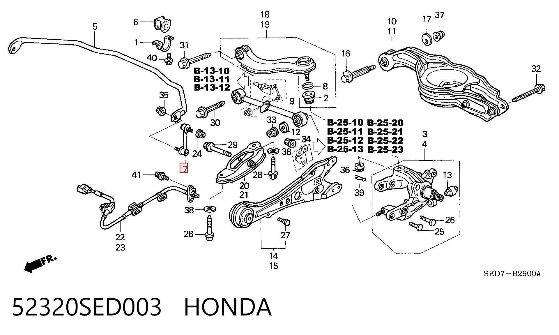 52320SED003 Honda