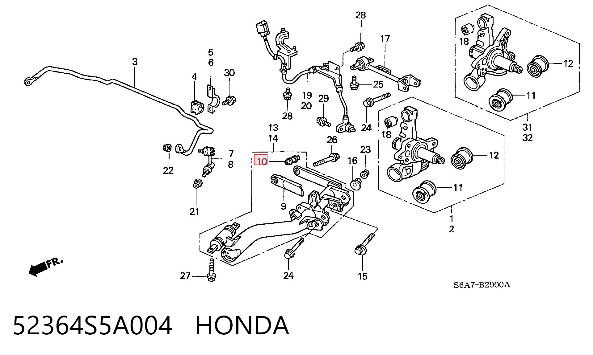 52364S5A004 Honda