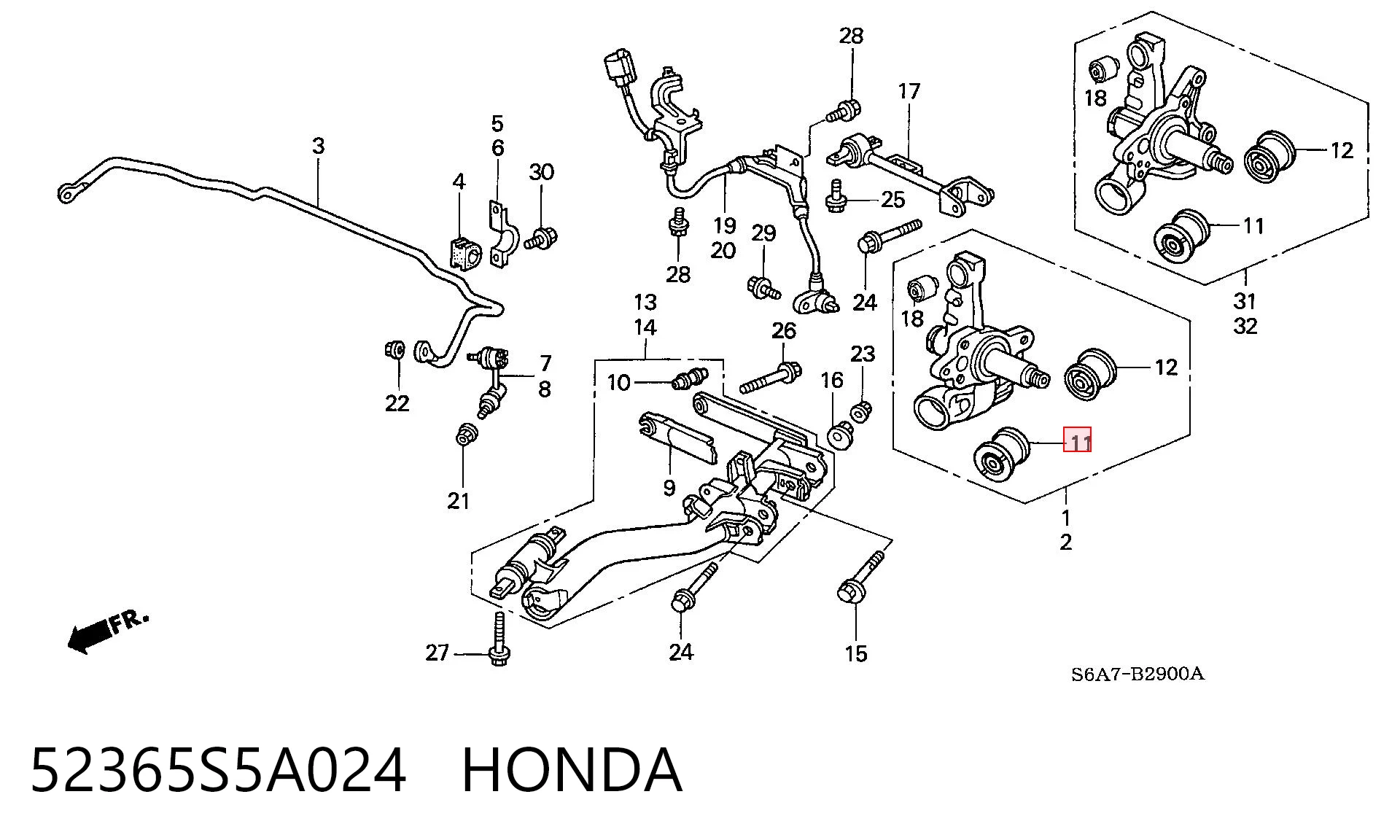 52365S5A024 Honda