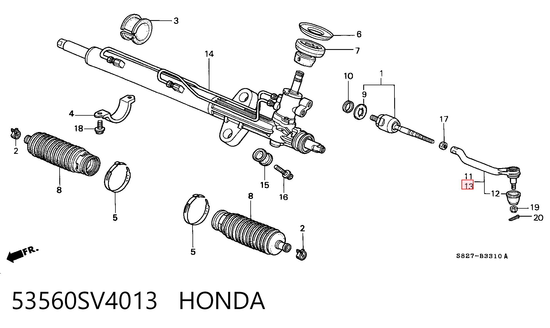 53560SV4013 Honda