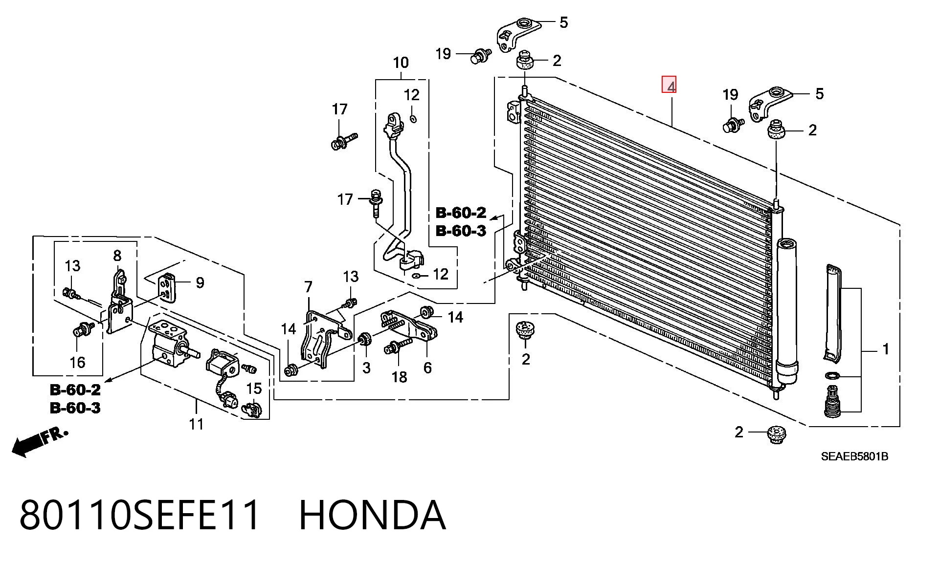 80110SEFE11 Honda