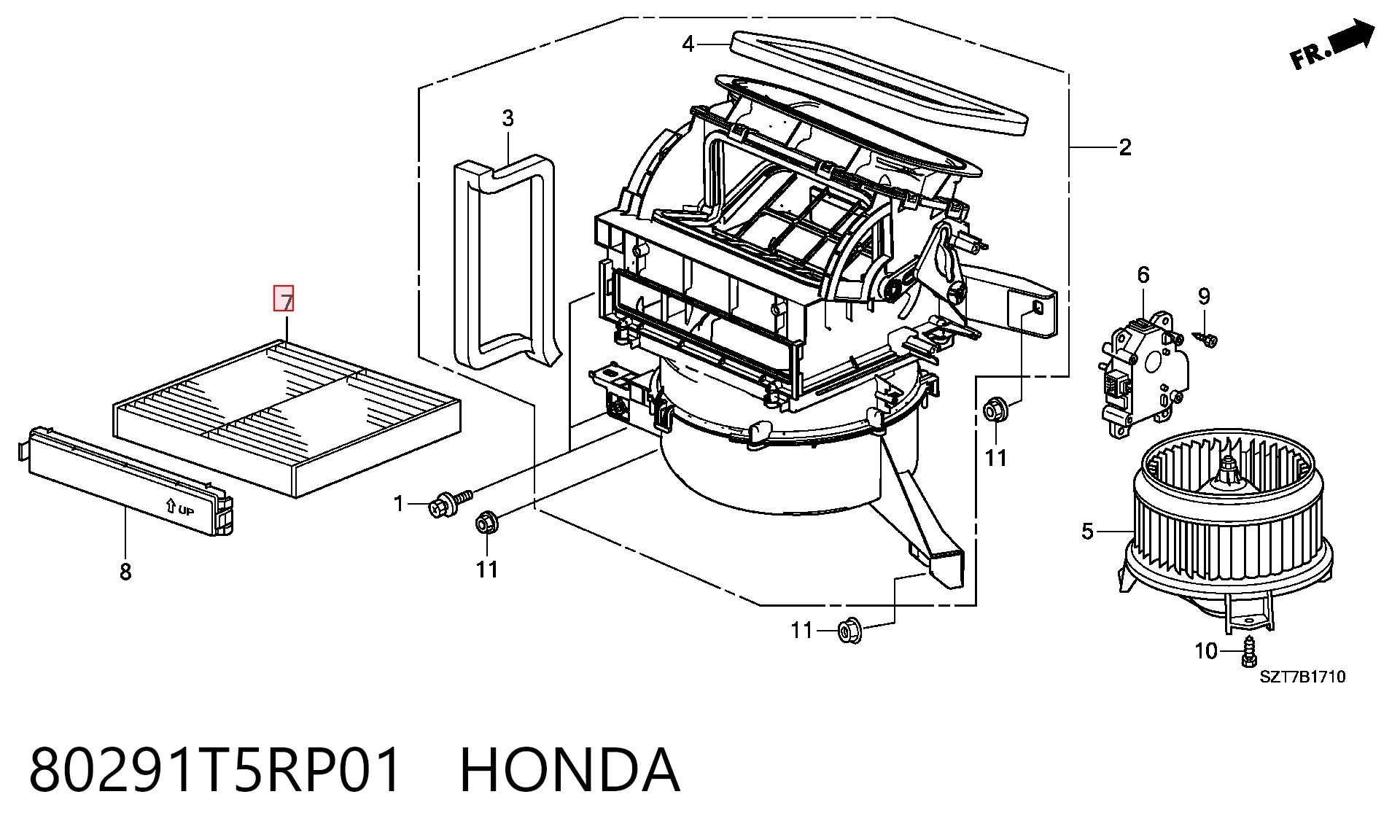 80291T5RP01 Honda