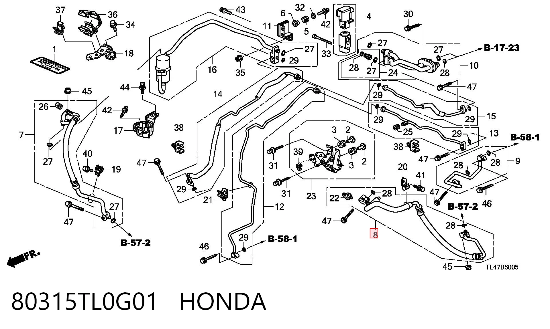 80315TL0G01 Honda