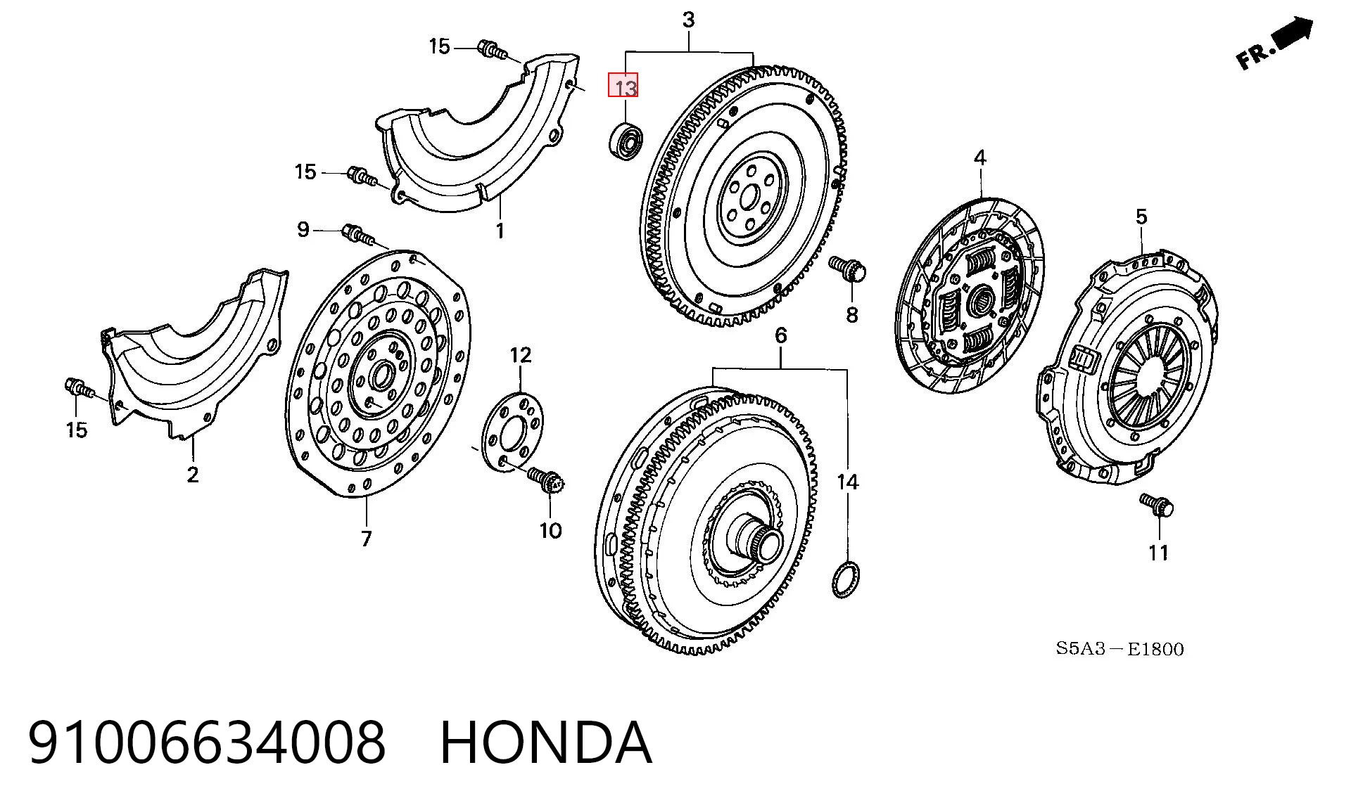 91006634008 Honda