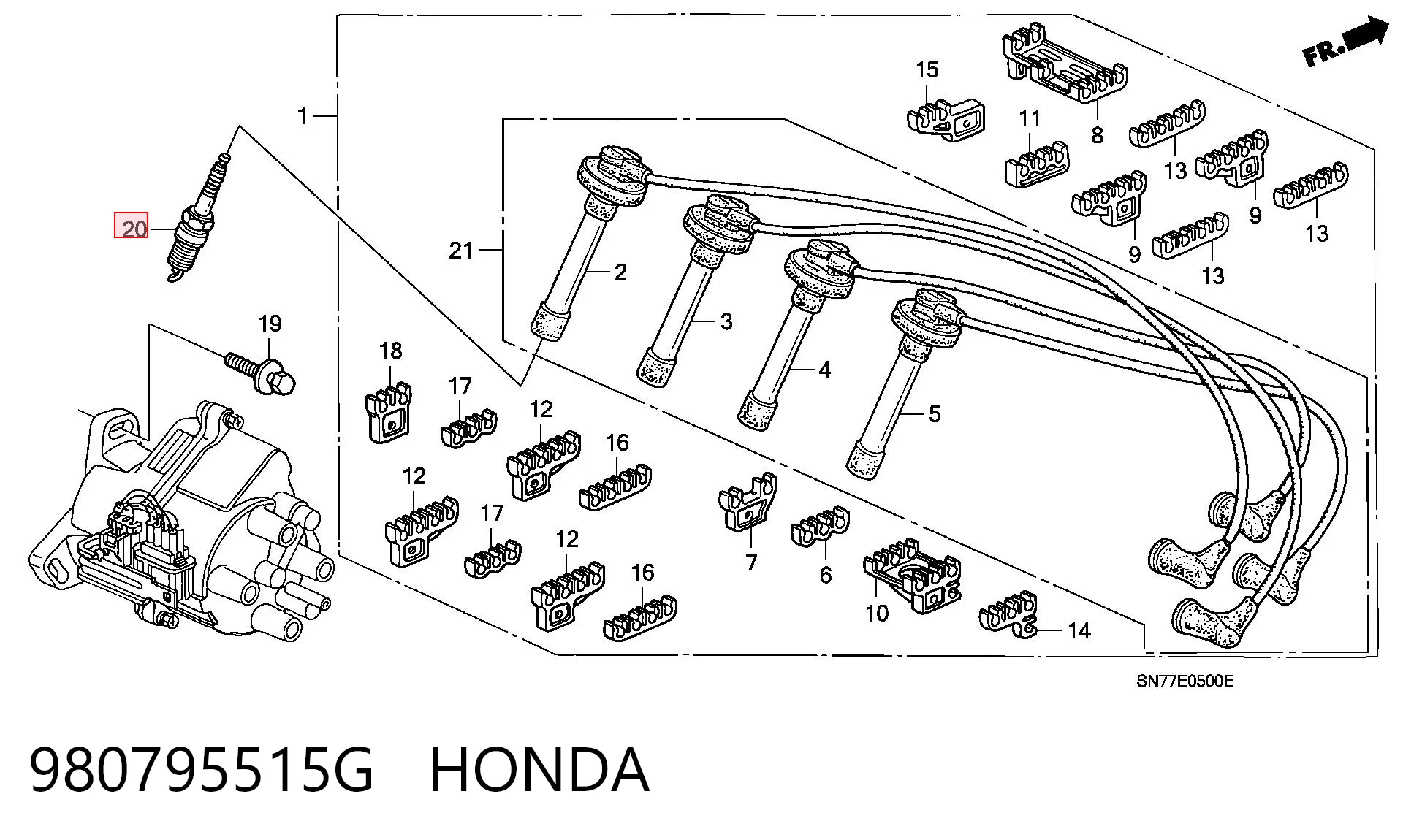 980795515G Honda