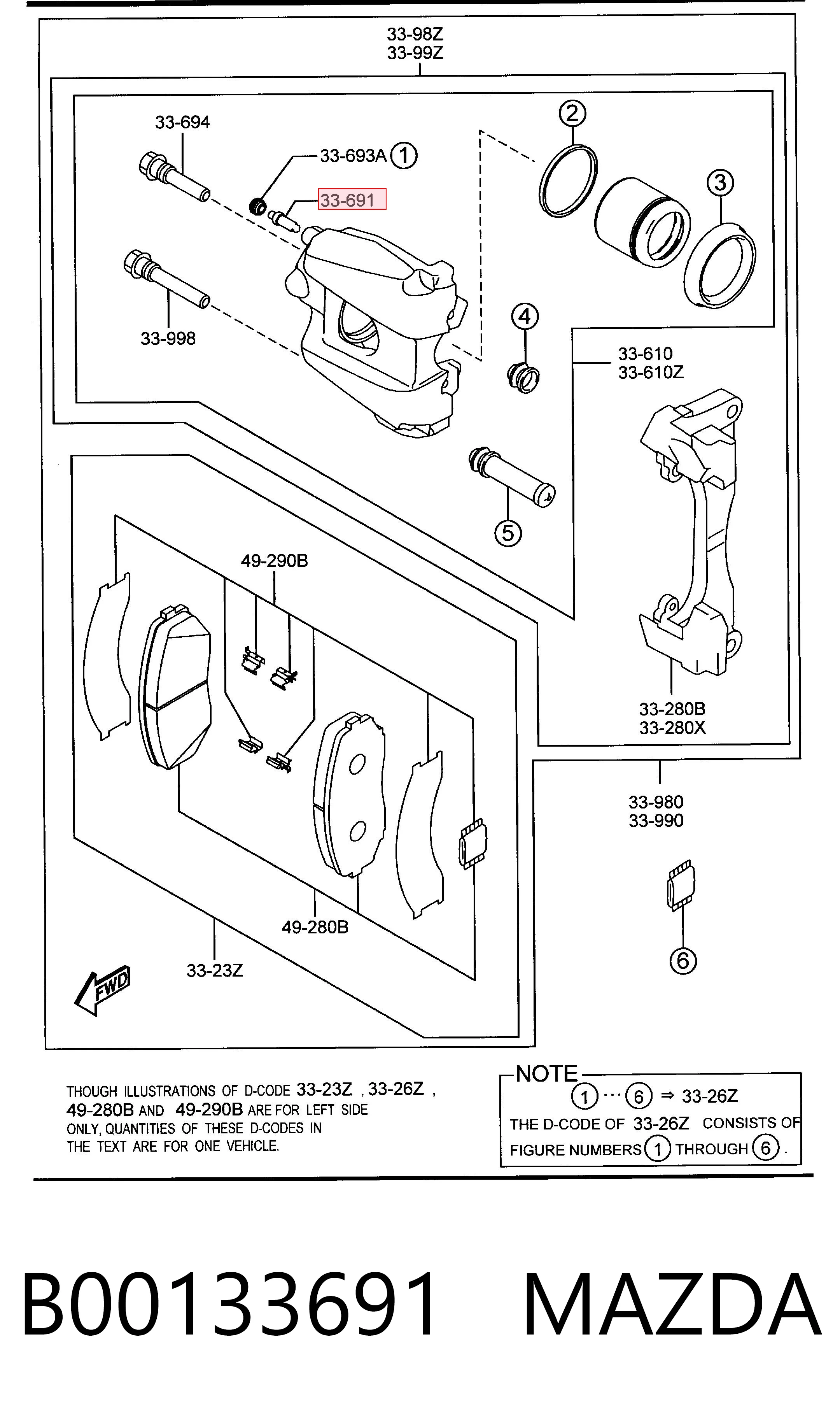 B00133691 Mazda