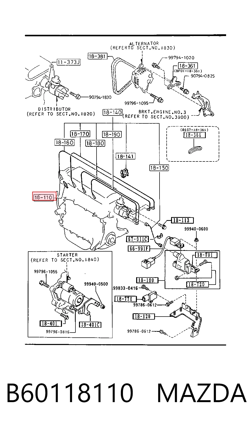 B60118110 Mazda