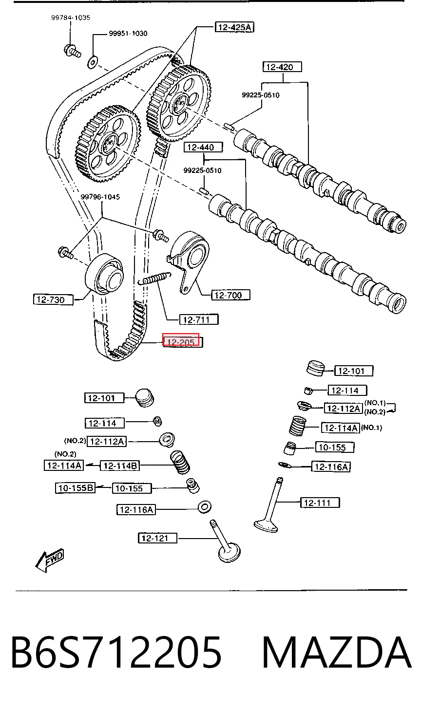 B6S712205 Mazda