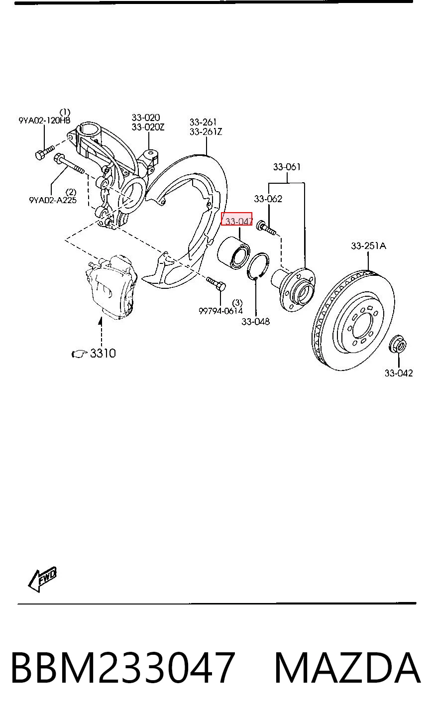 BBM233047 Mazda