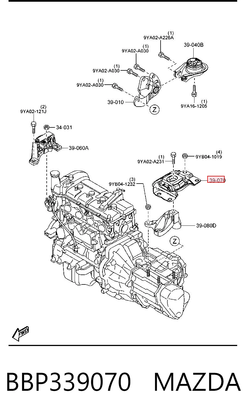 BBP339070 Mazda