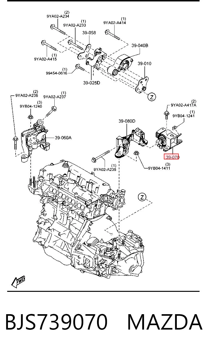 BJS739070 Mazda