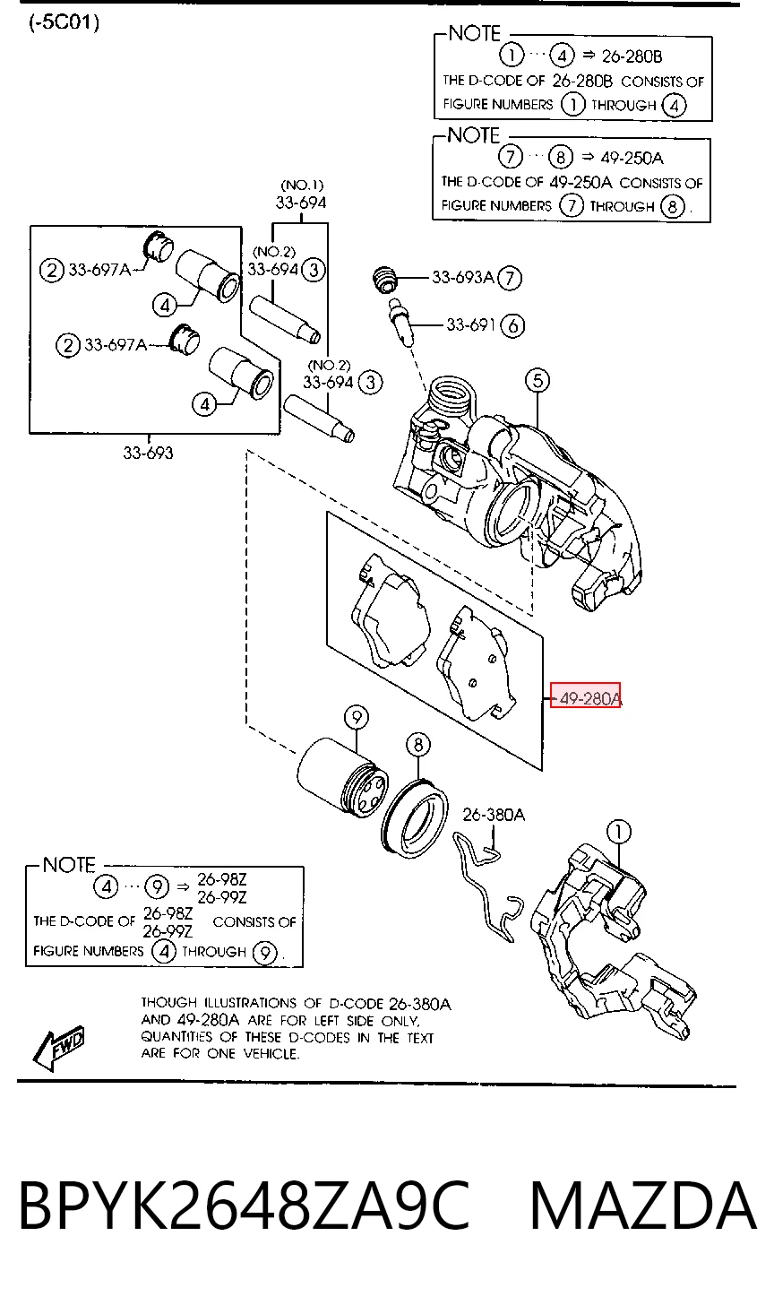 BPYK2648ZA9C Mazda