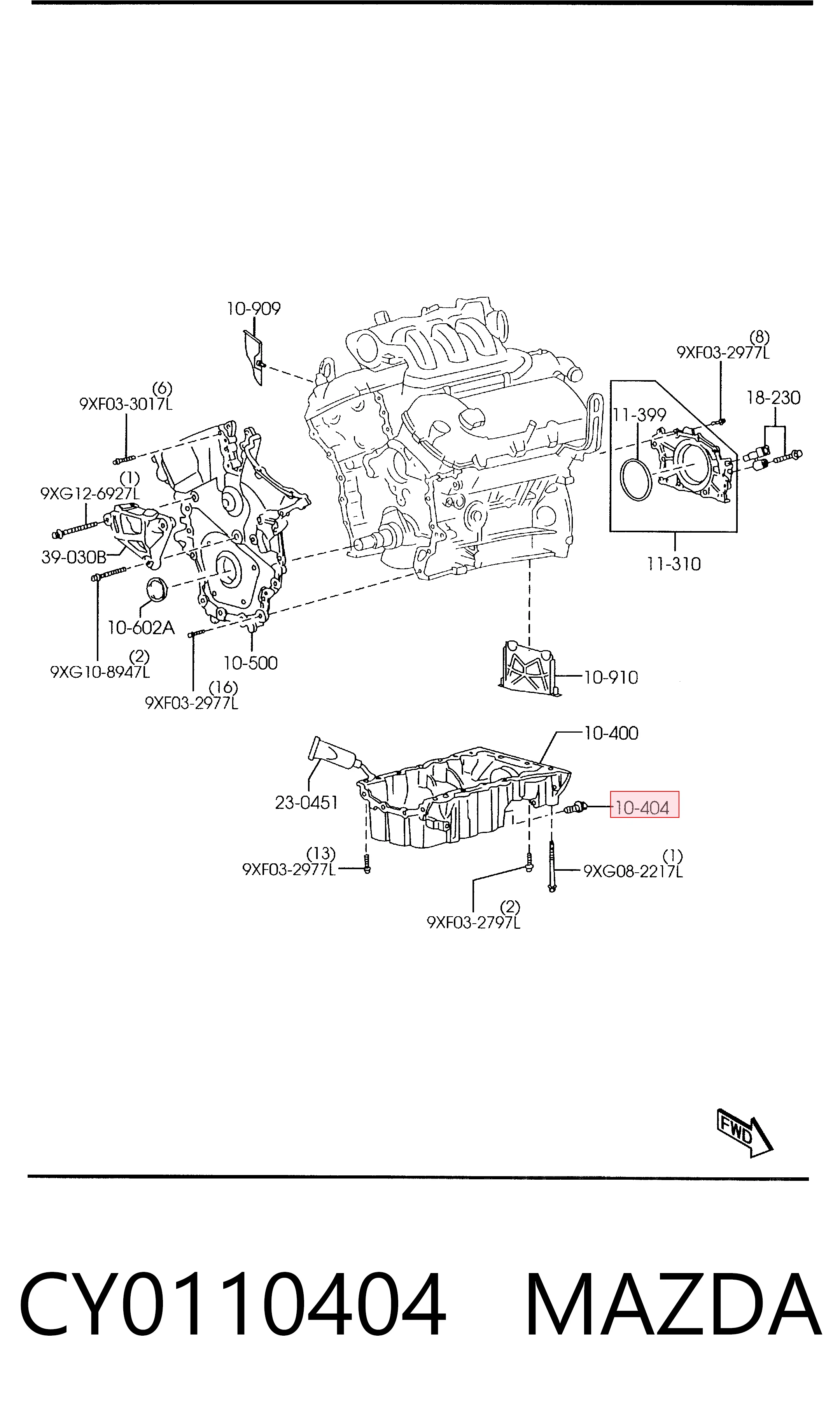 CY0110404 Mazda