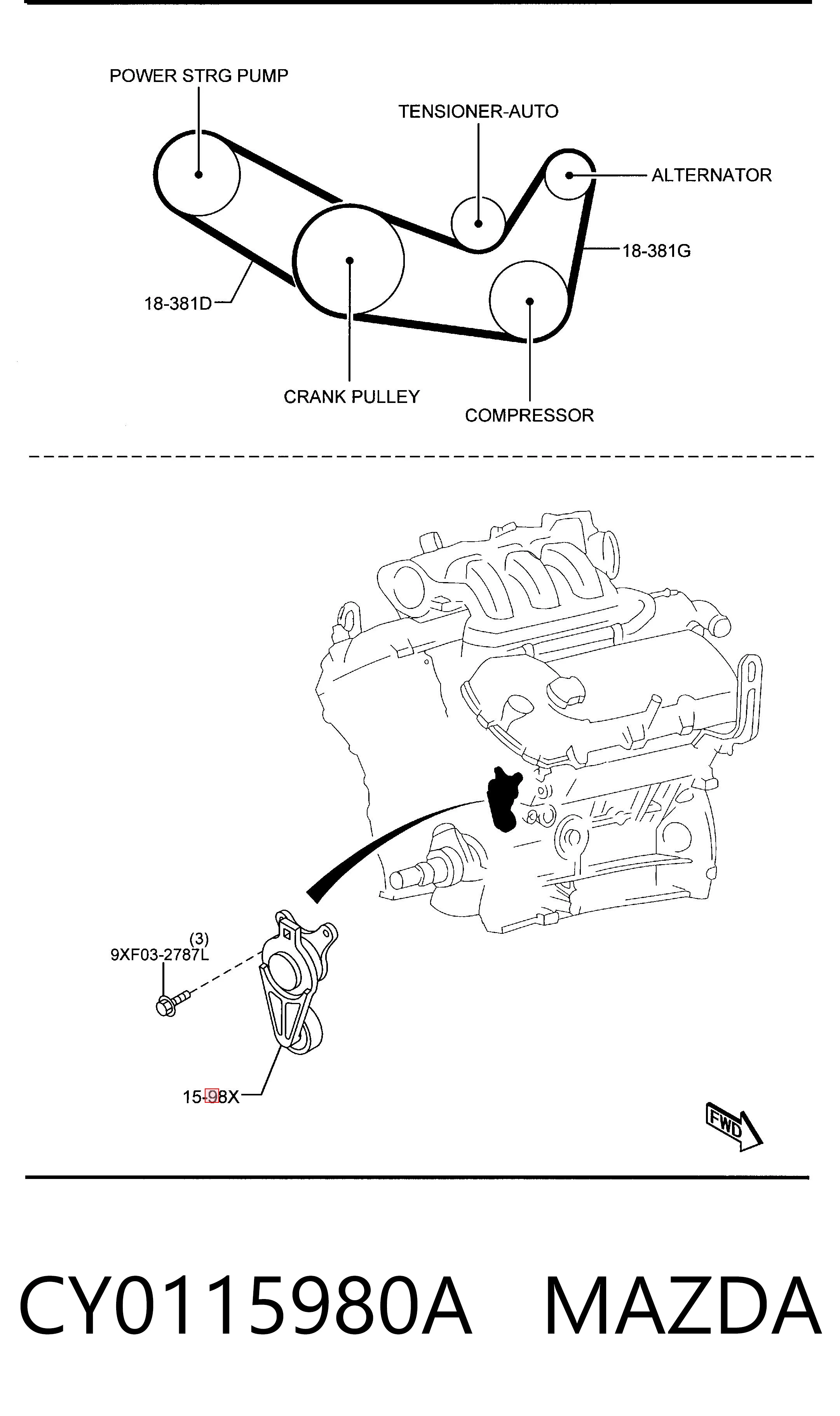CY0115980A Mazda