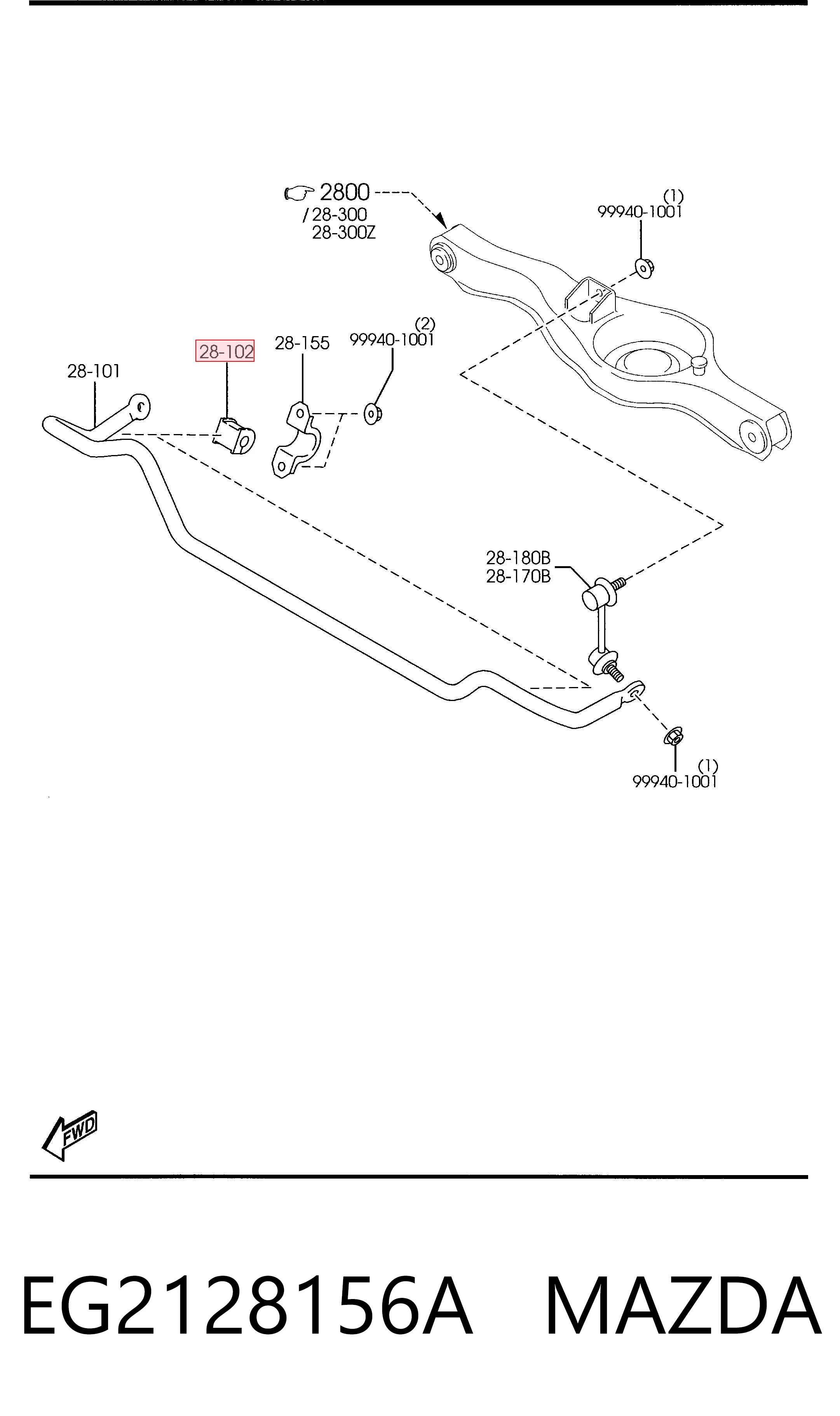 EG2128156A Mazda