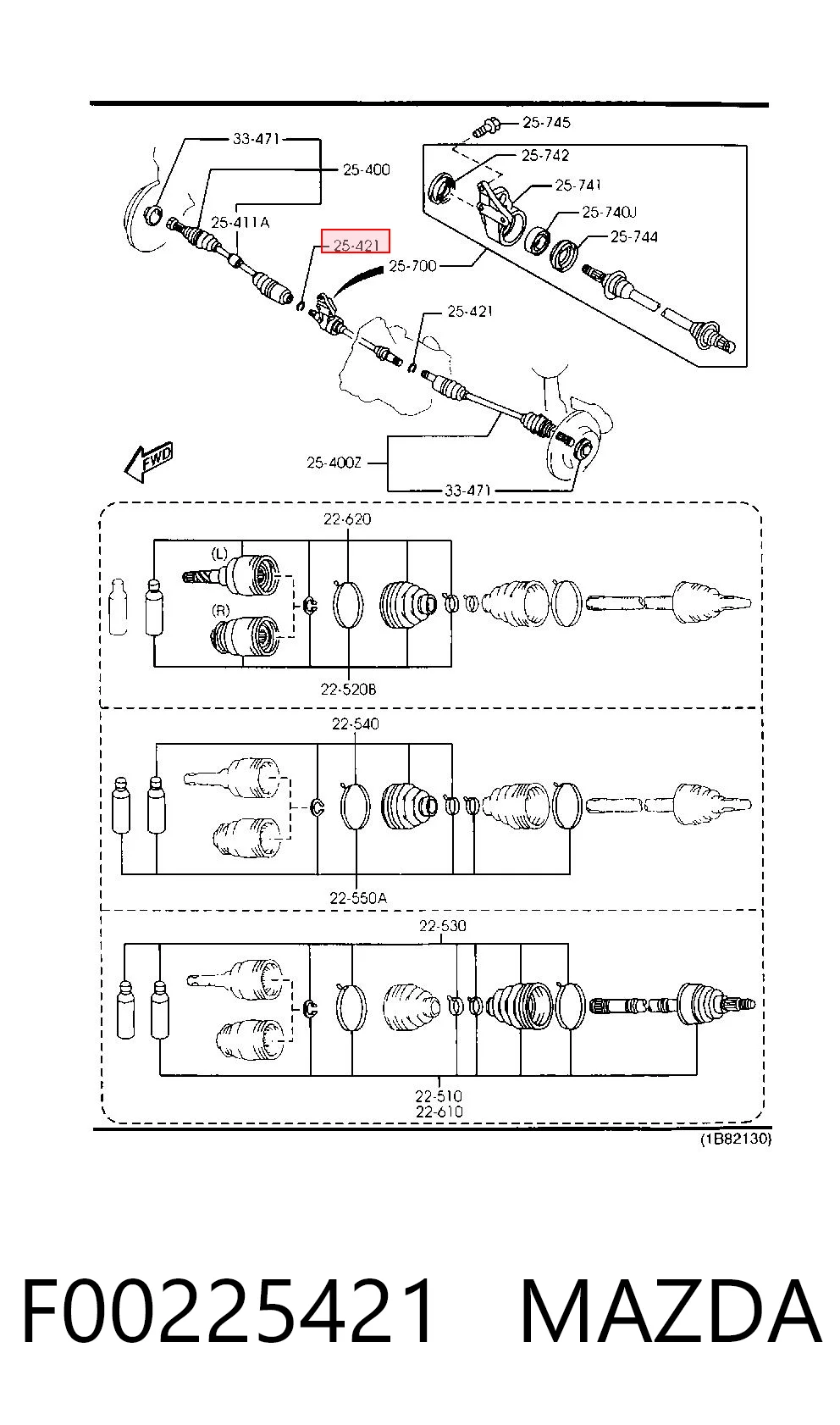 F00225421 Mazda