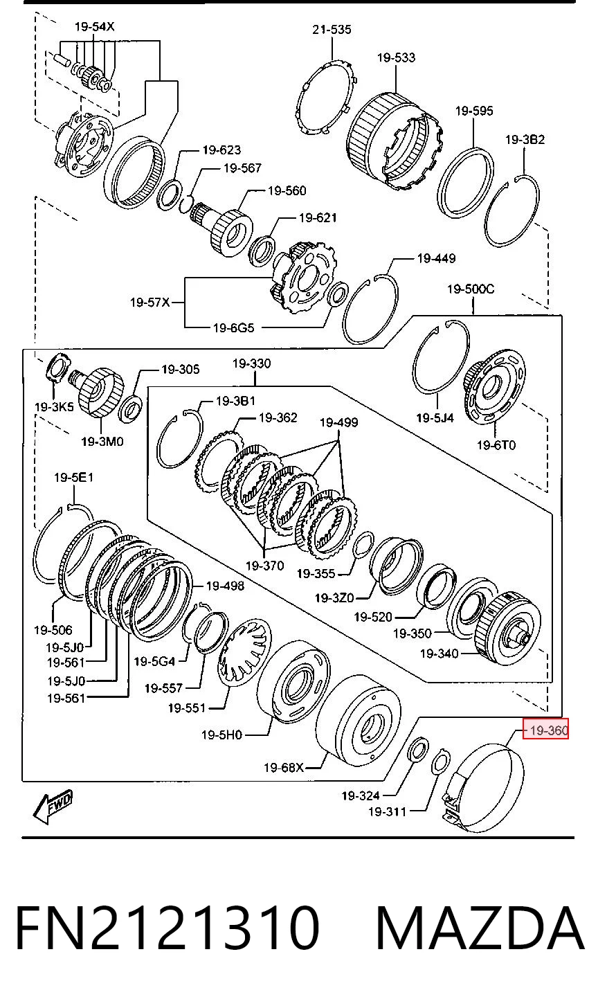 FN2121310 Mazda
