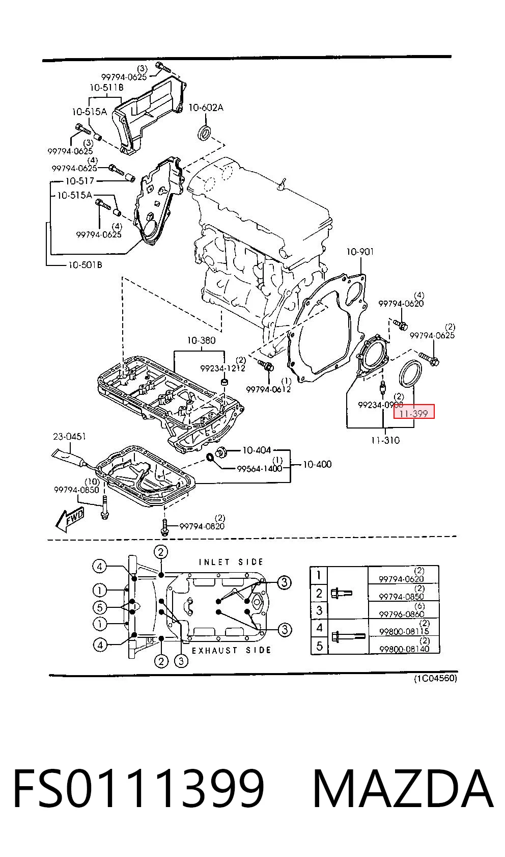 FS0111399 Mazda