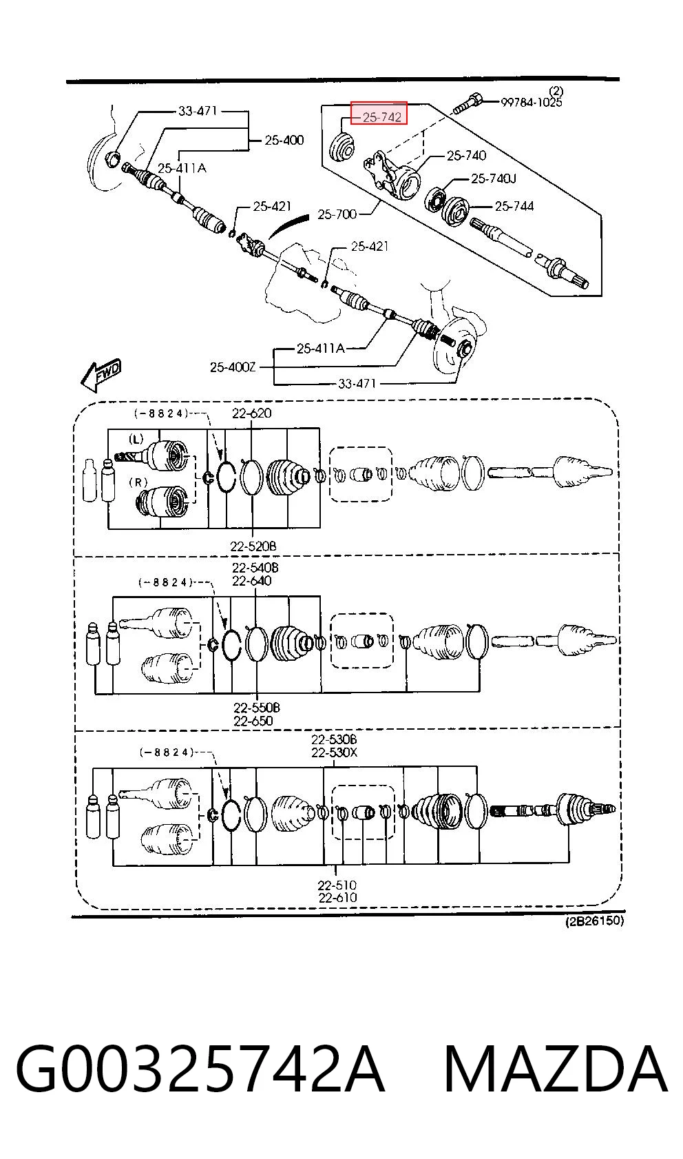 G00325742A Mazda