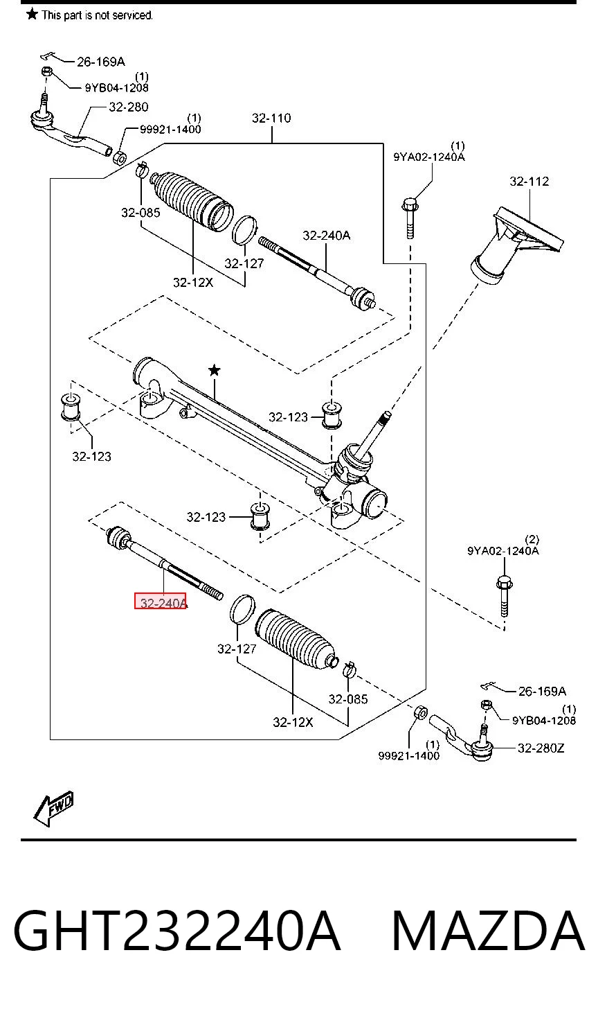 GHT232240A Mazda