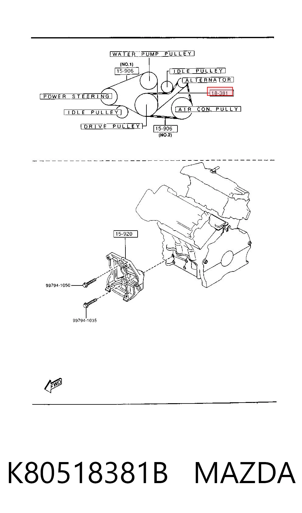 K80518381B Mazda