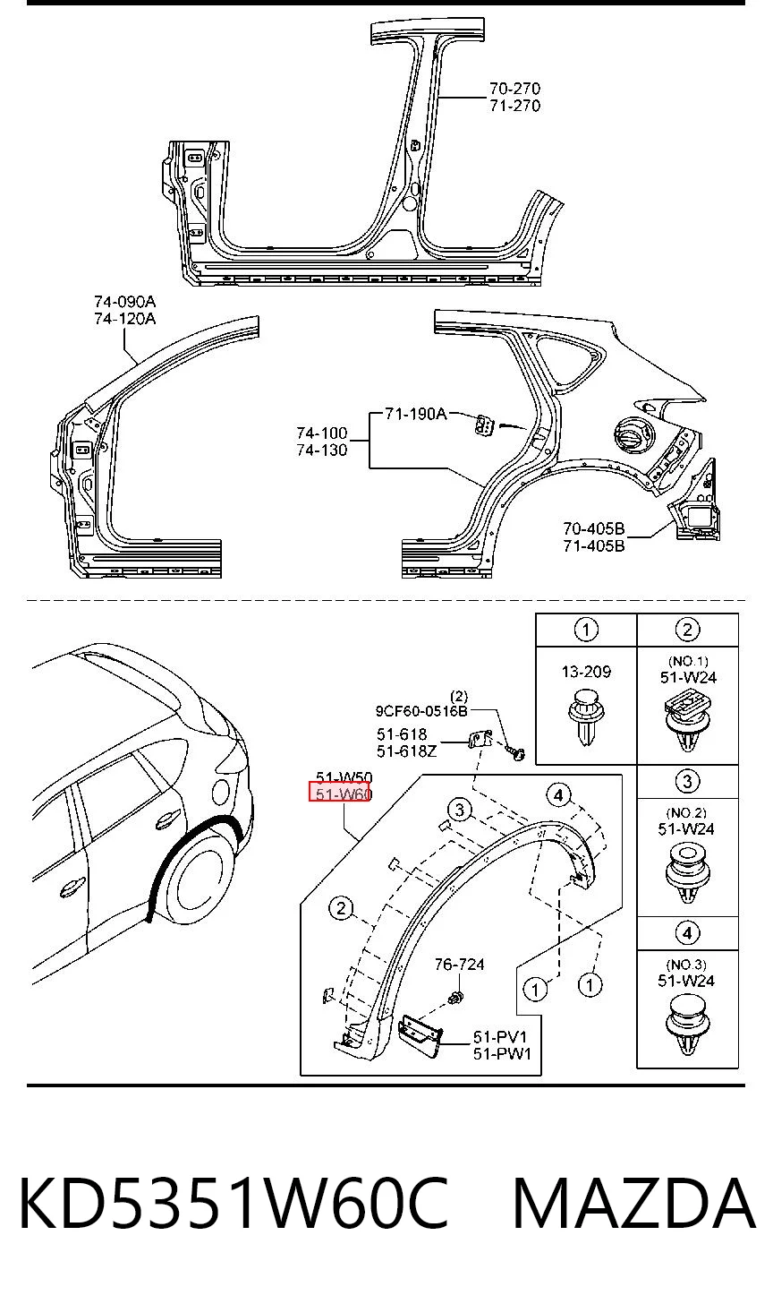 KD5351W60C Mazda
