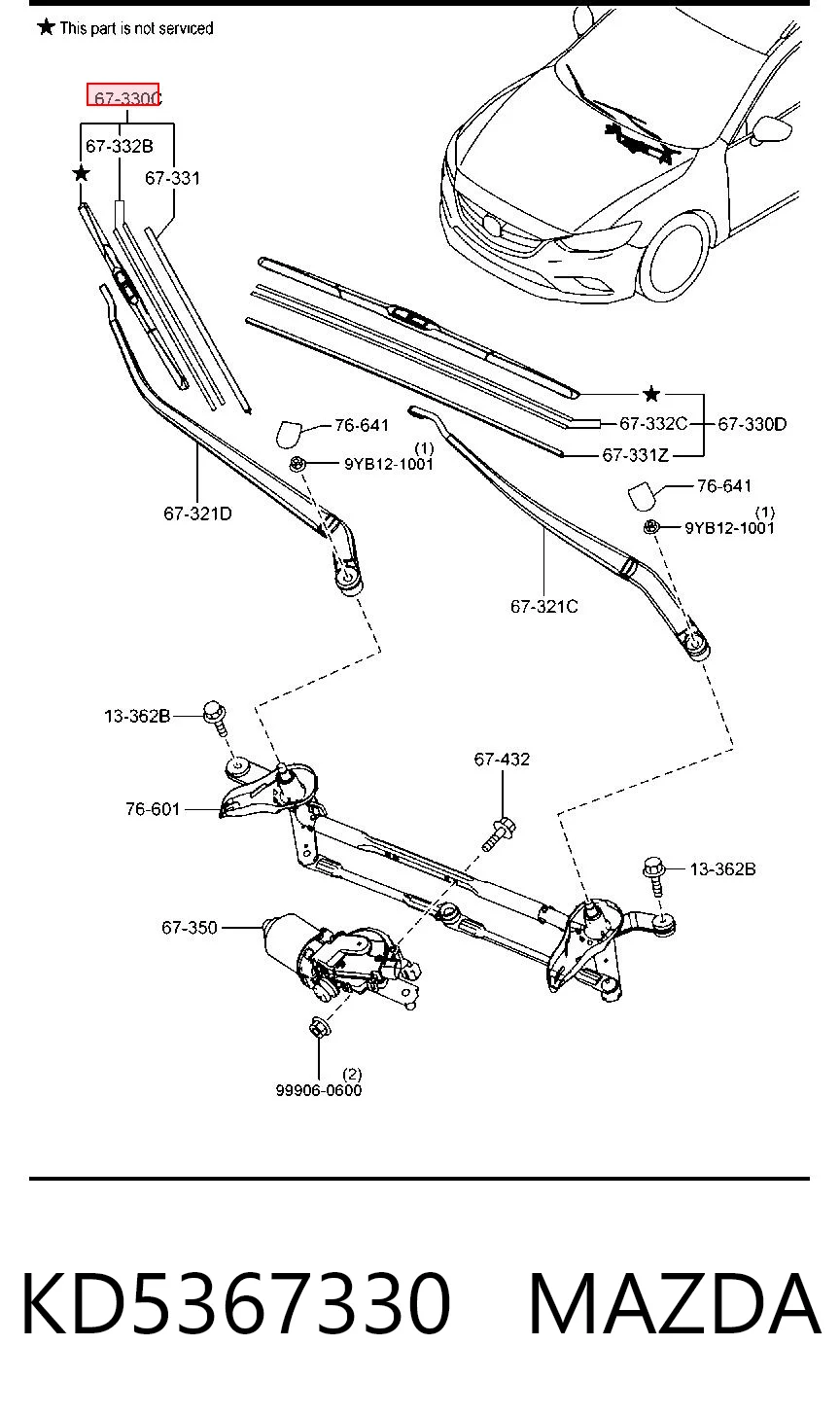KD5367330 Mazda
