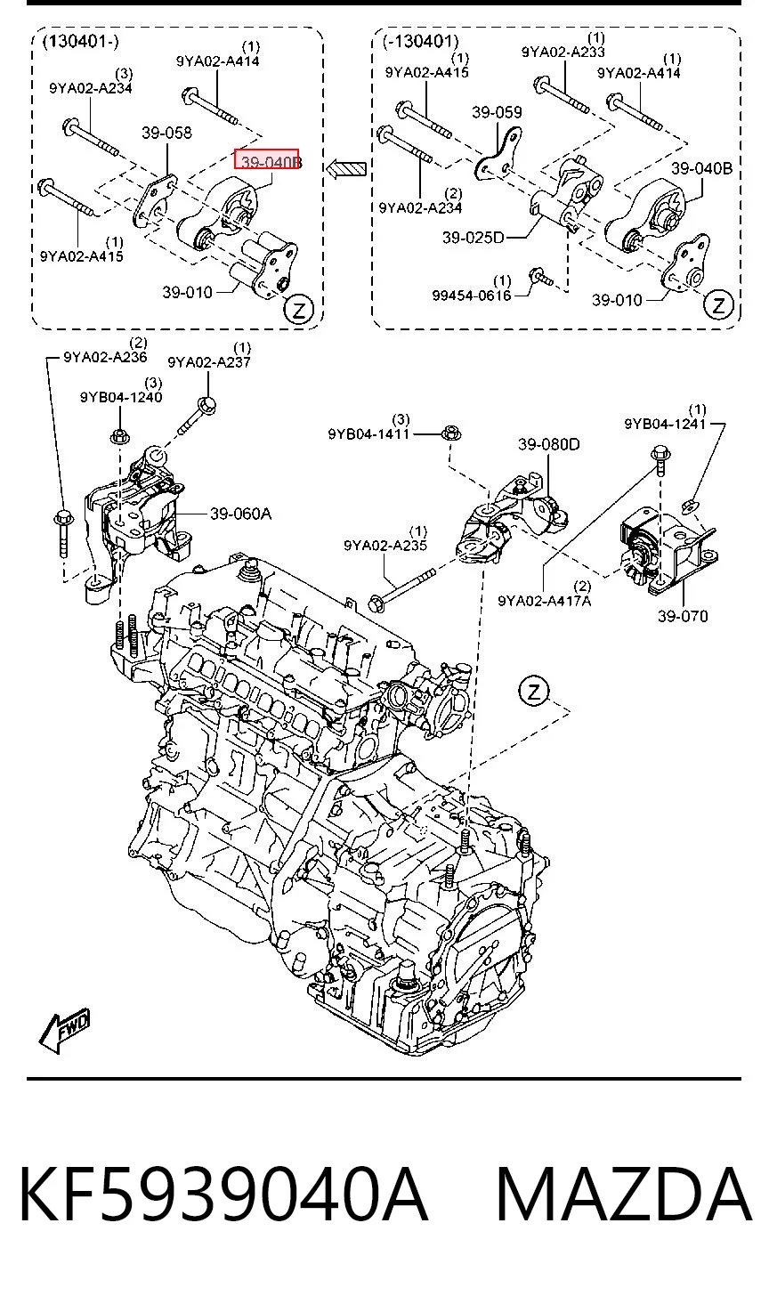 KF5939040A Mazda