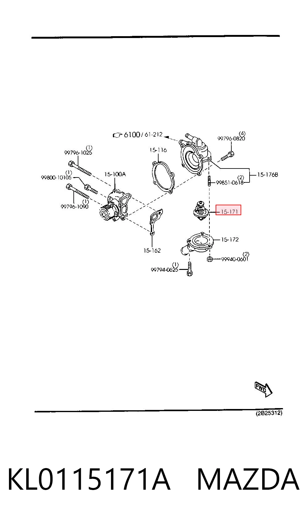 KL0115171A Mazda