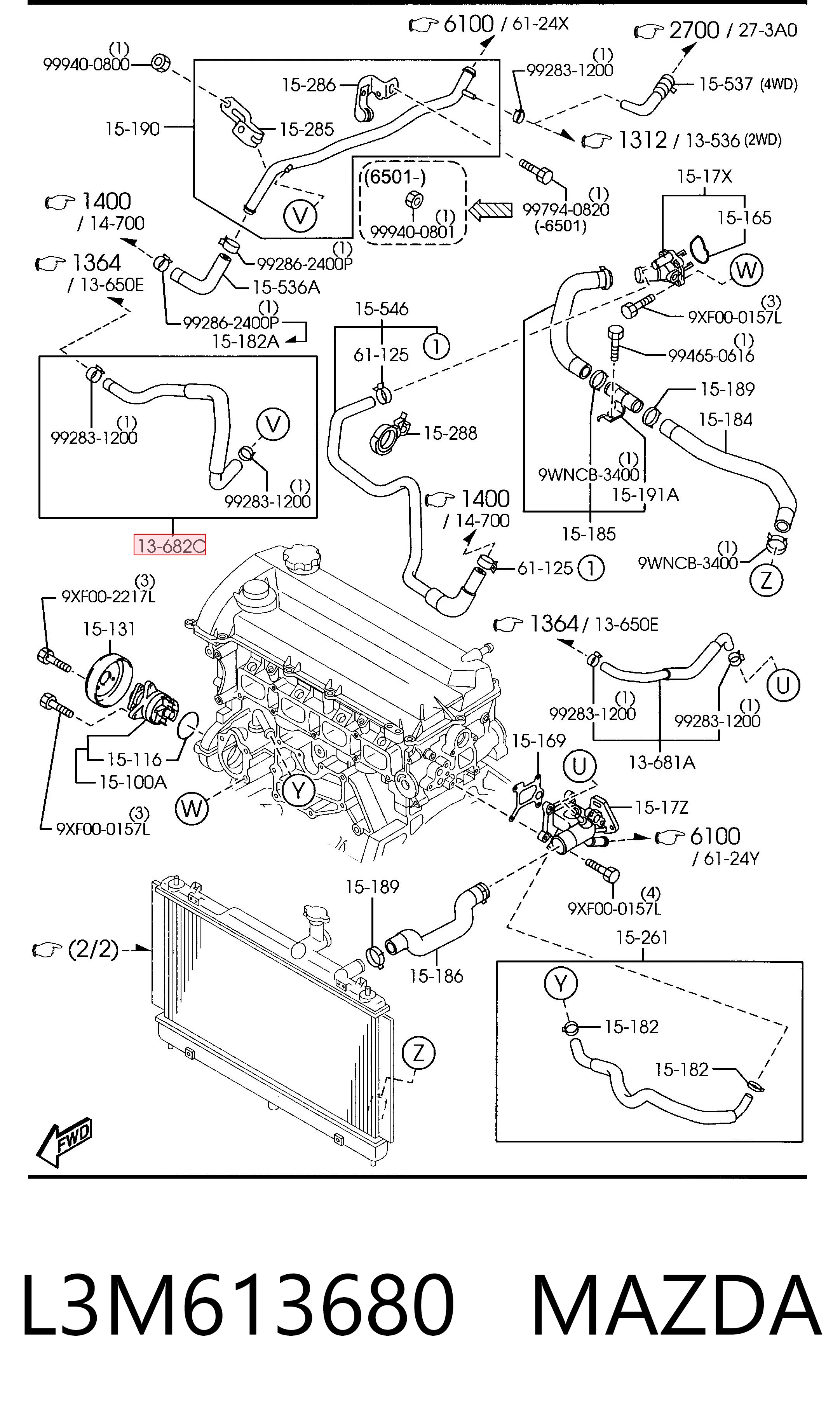 L3M613680 Mazda