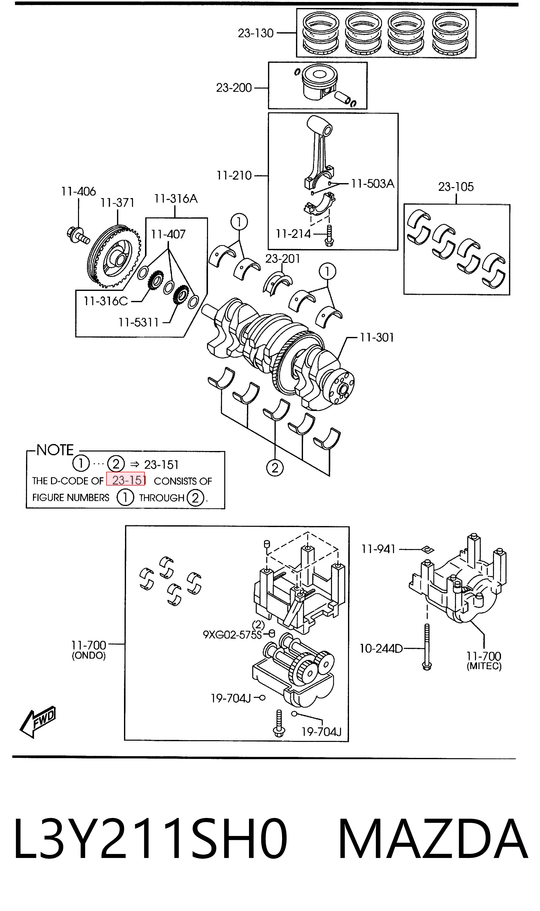 L3Y211SH0 Mazda