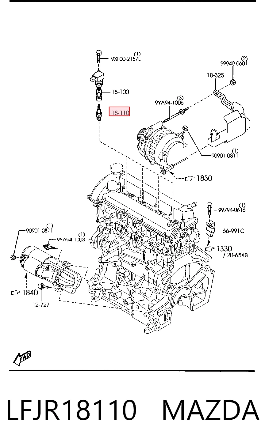 LFJR18110 Mazda