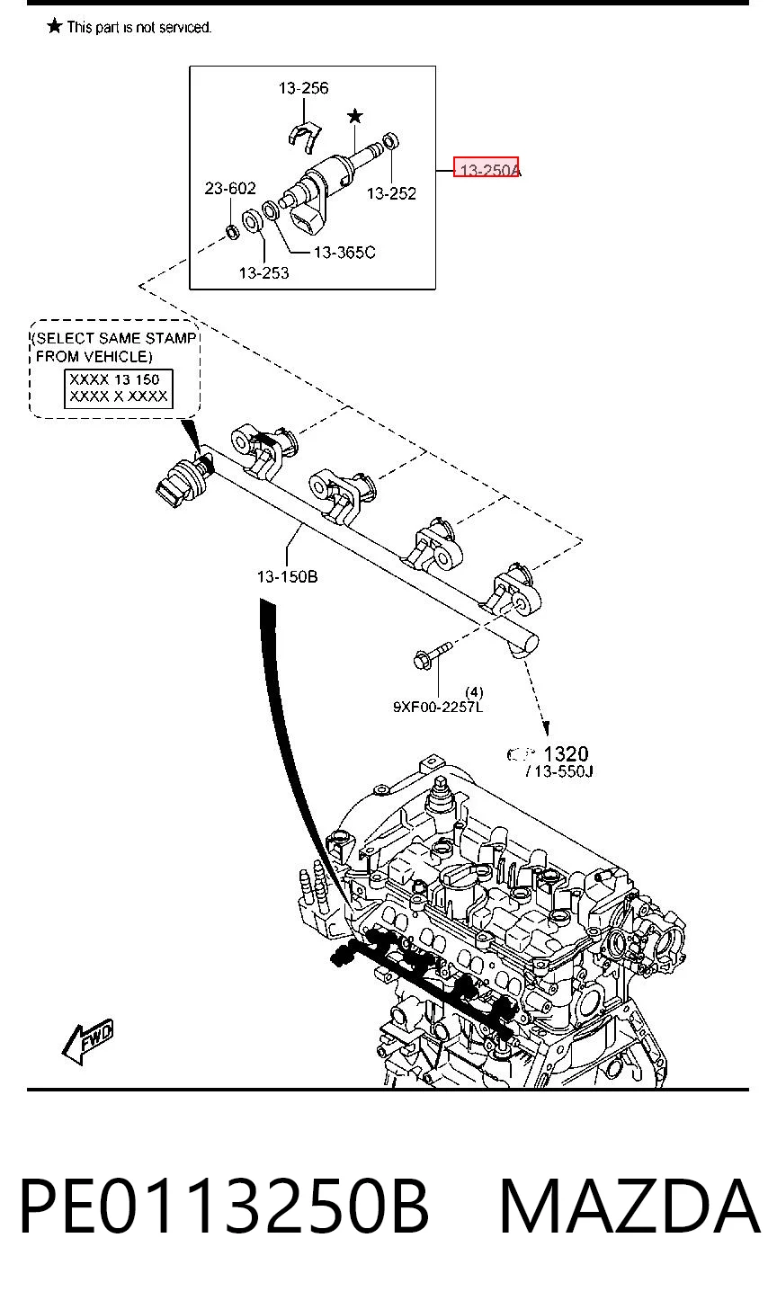 PE0113250B Mazda