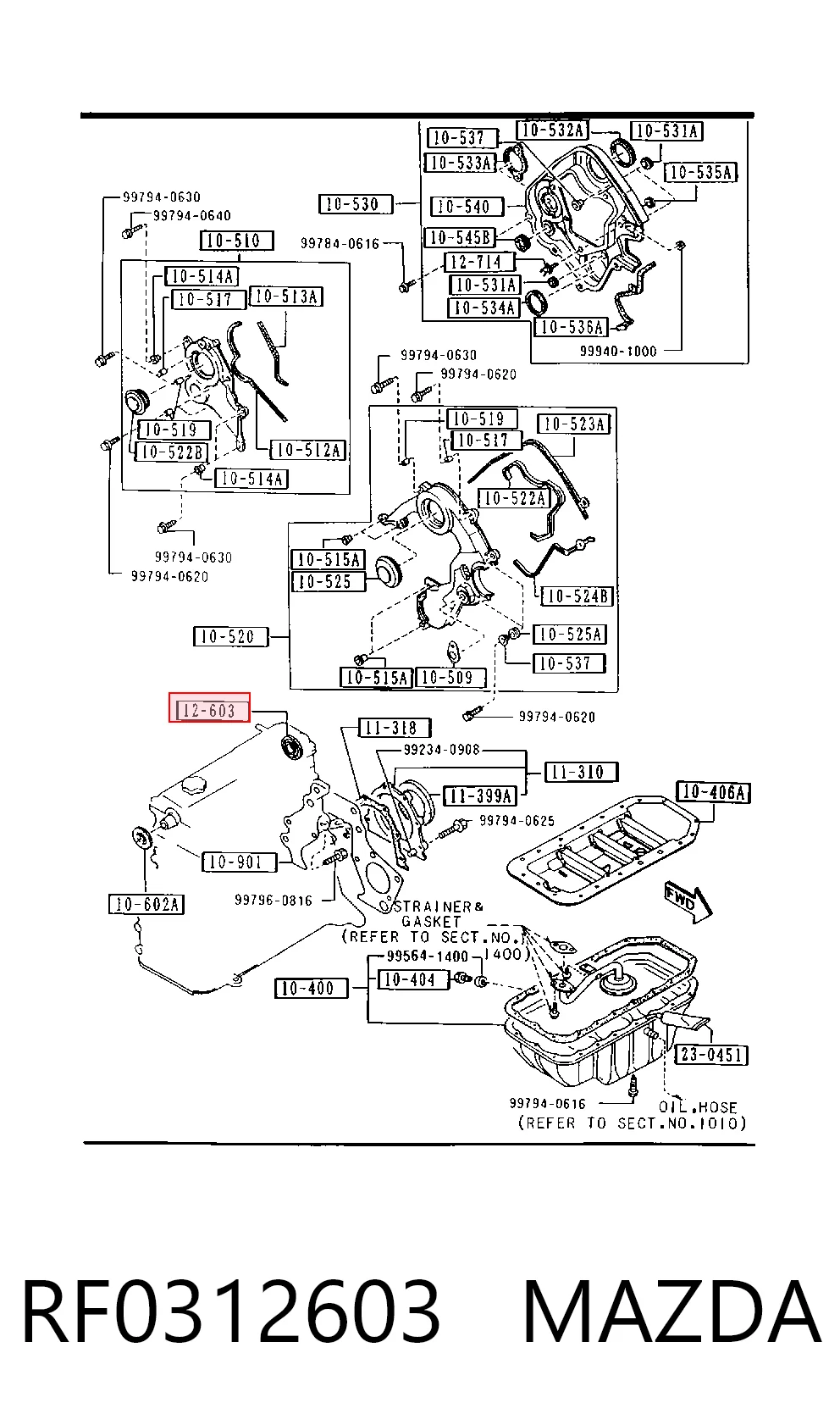 RF0312603 Mazda
