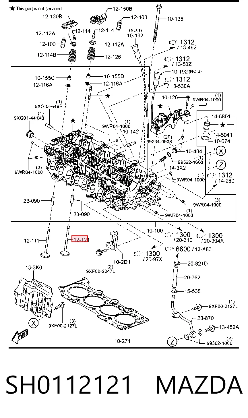 SH0112121 Mazda