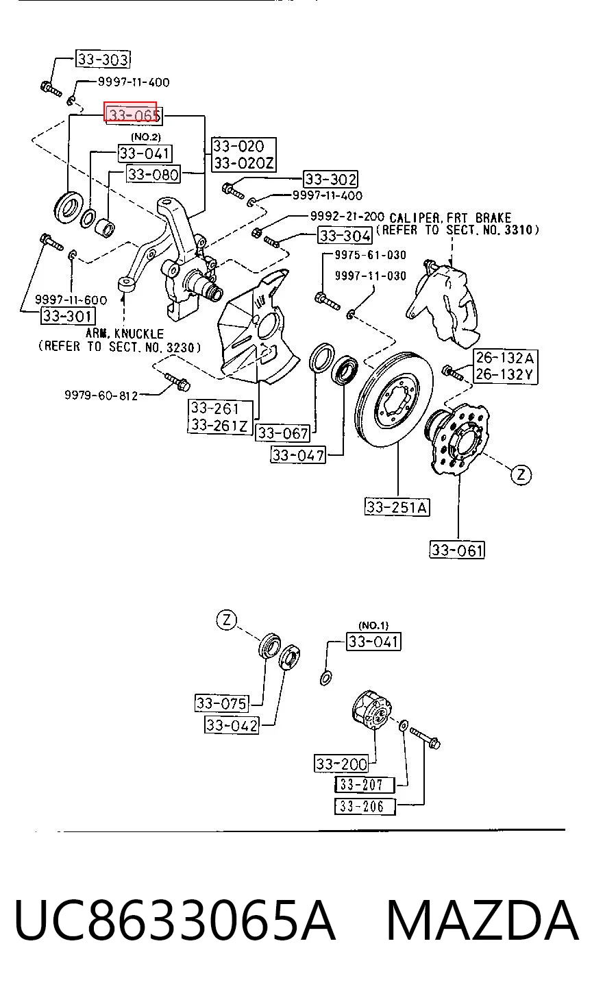 UC8633065A Mazda
