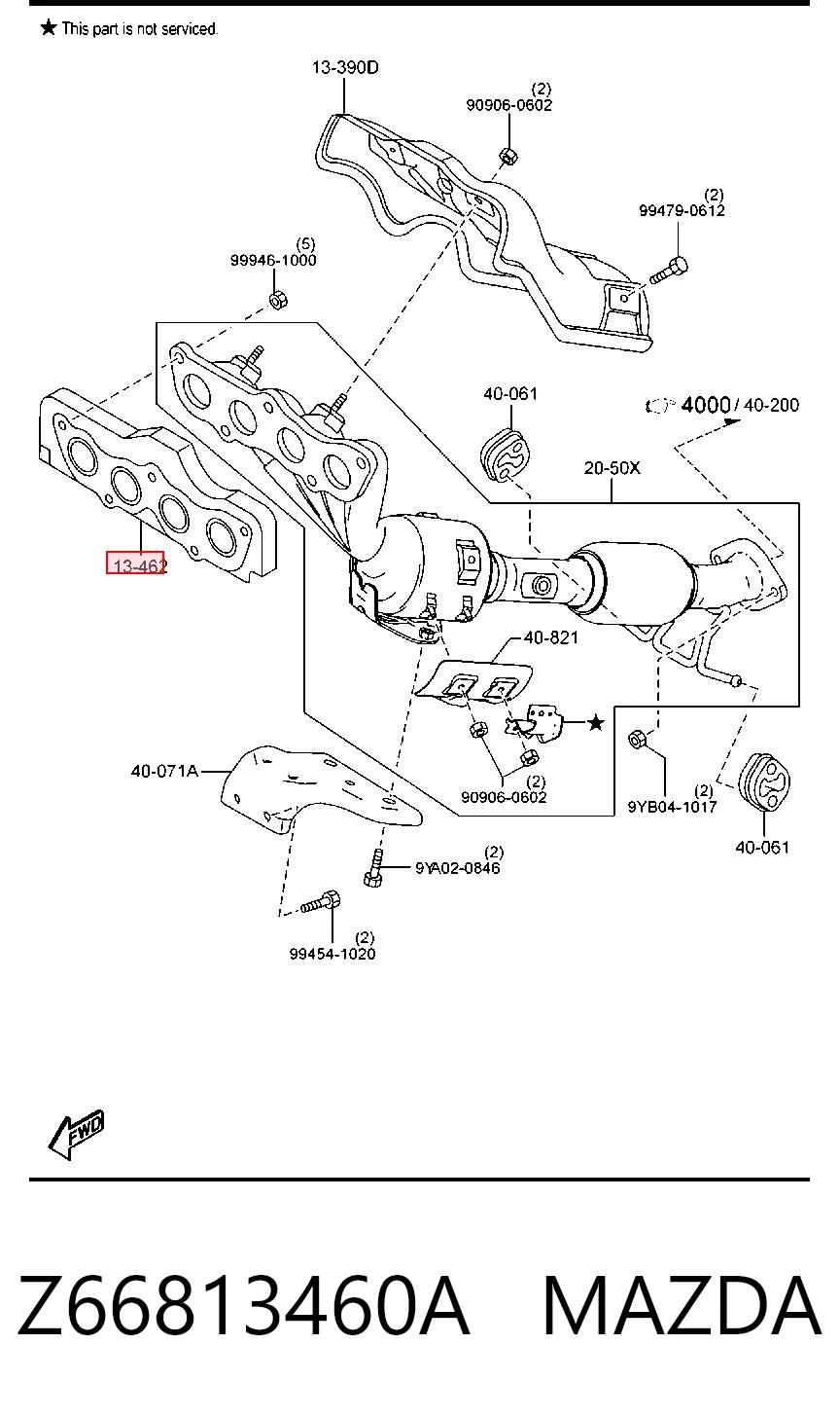 Z66813460A Mazda