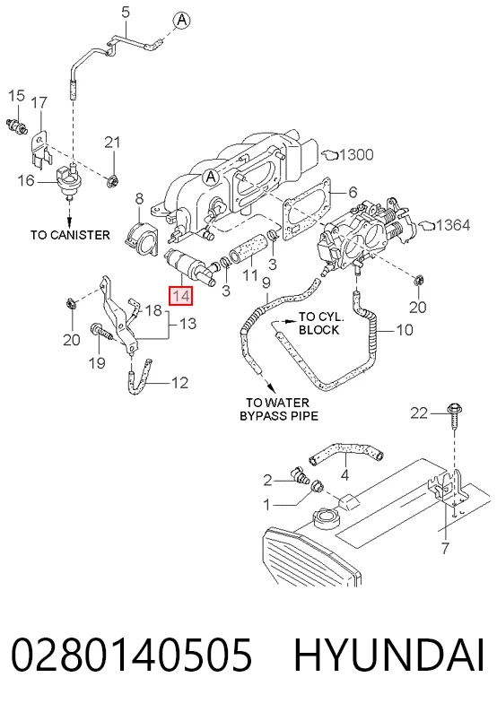 Regulator biegu jałowego do Volkswagen Passat B2 32B