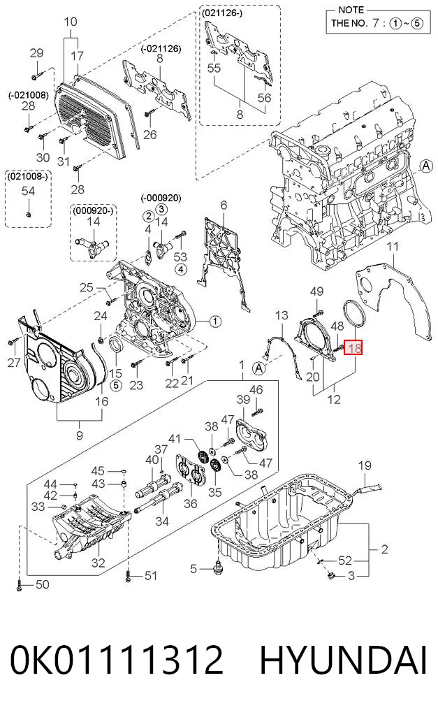 Uszczelniacz wału korbowego silnika tylny do Mazda 929 III HC