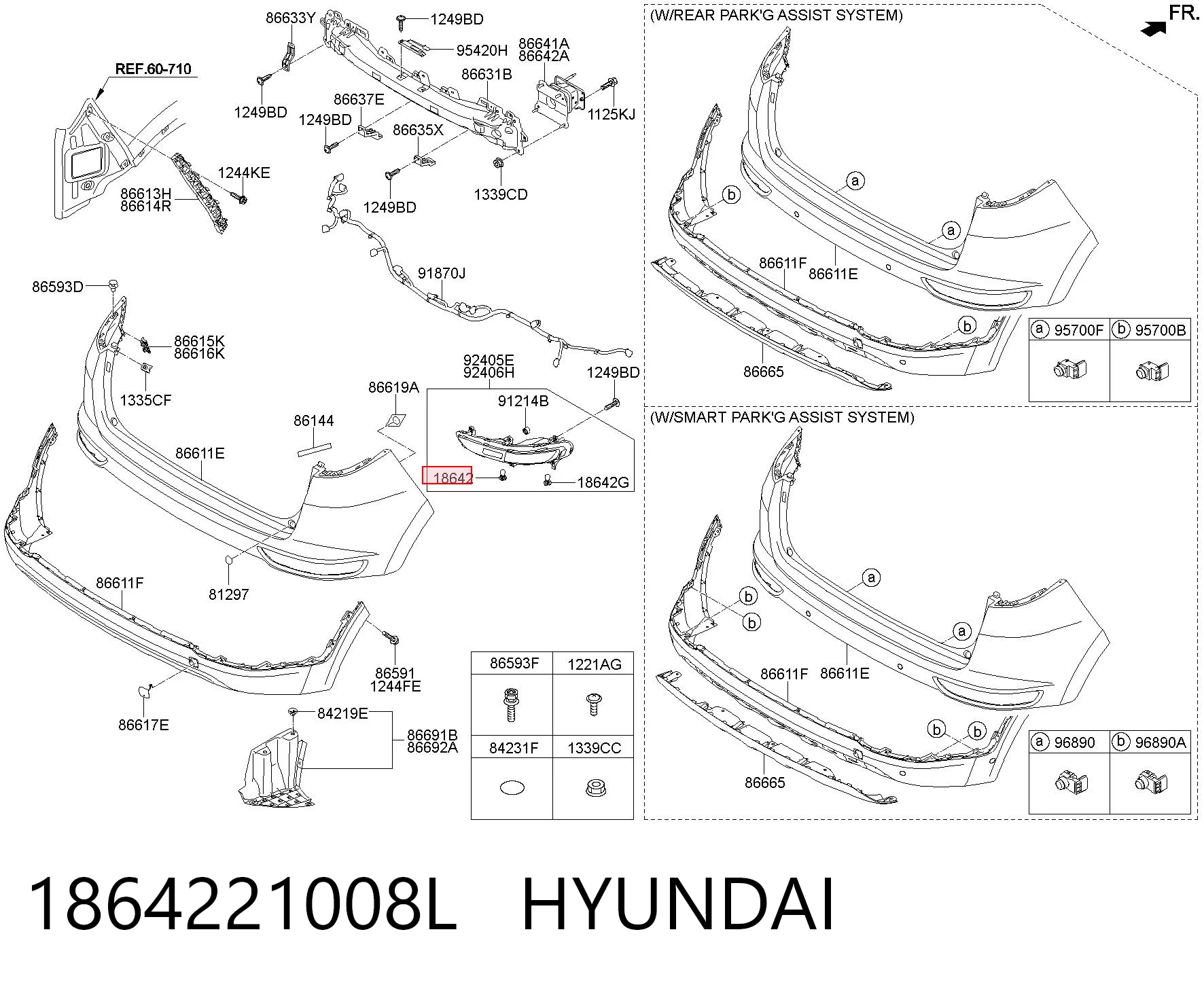 1864221008L Hyundai/Kia Żarówka