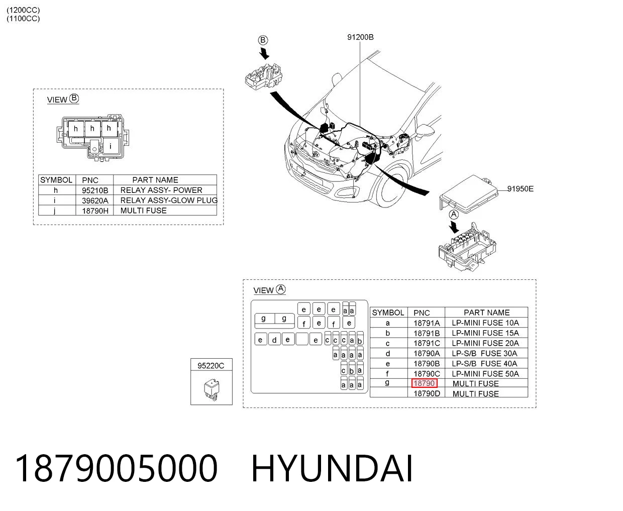 1879005000 Hyundai/Kia 