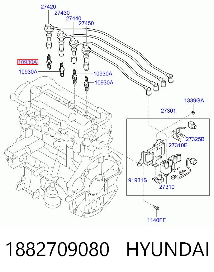 1882709080 Hyundai/Kia