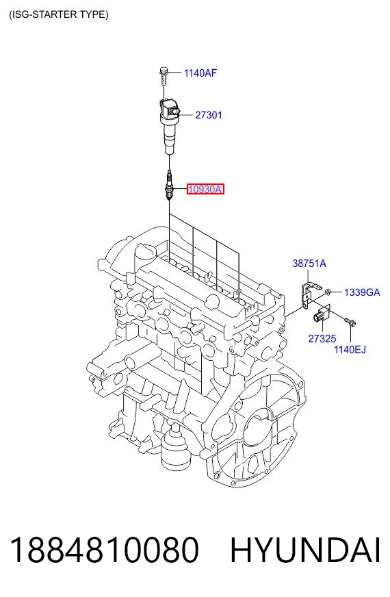 1884810080 Hyundai/Kia